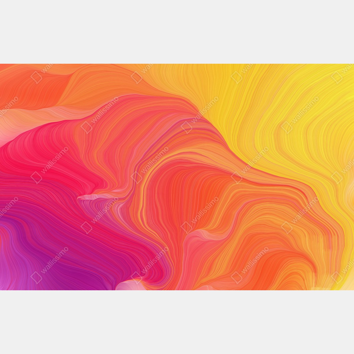 Fototapeta żywe falujące kolory – Wallissimo® Fototapeta żywe falujące kolory – Wallissimo®