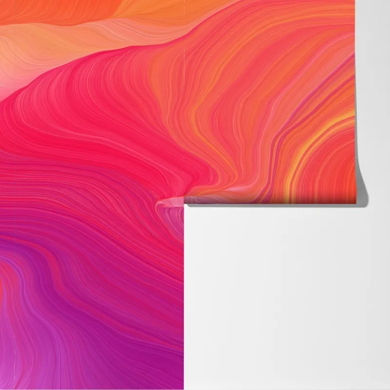 Fototapeta żywe falujące kolory – Wallissimo® Fototapeta żywe falujące kolory – Wallissimo®