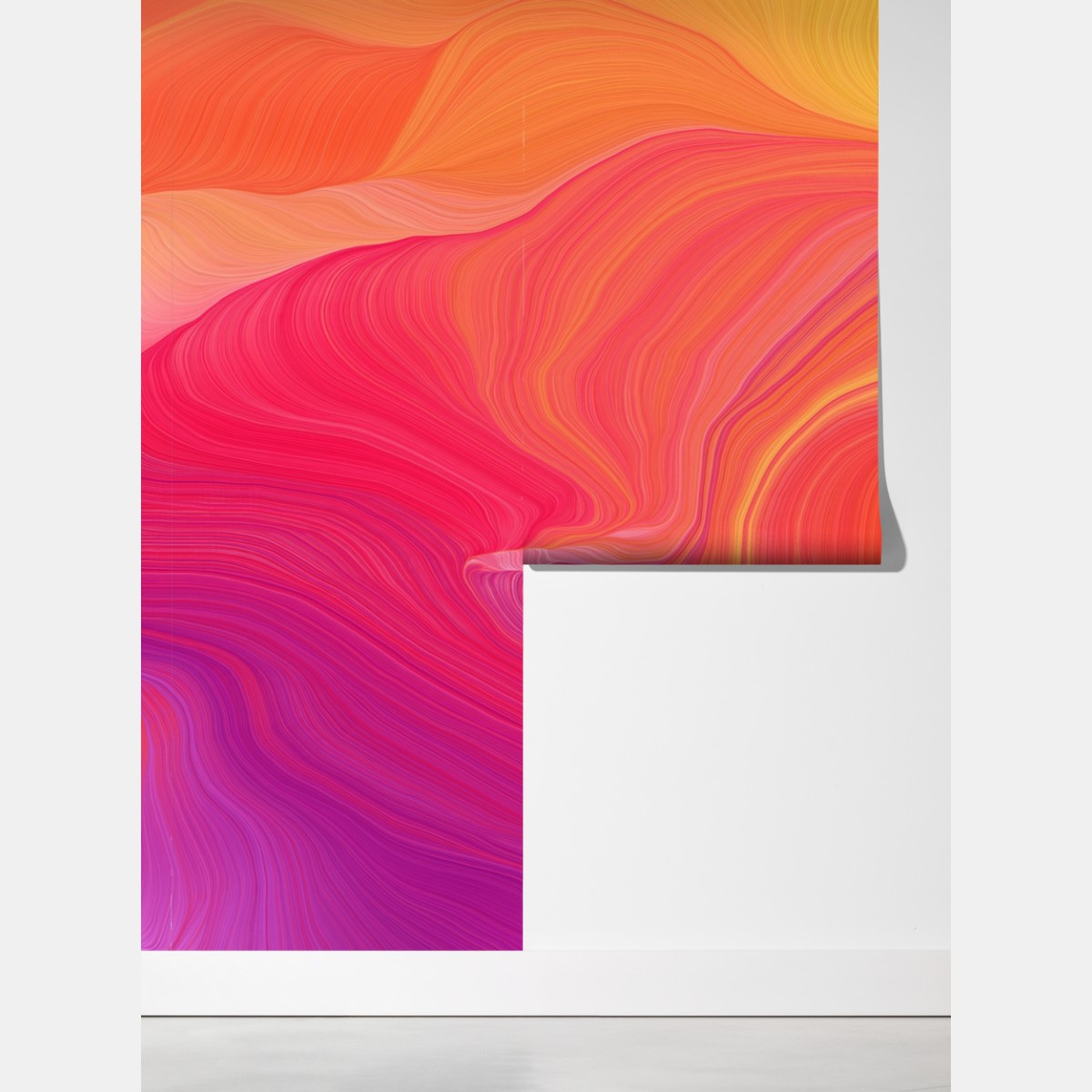 Fototapeta żywe falujące kolory – Wallissimo® Fototapeta żywe falujące kolory – Wallissimo®