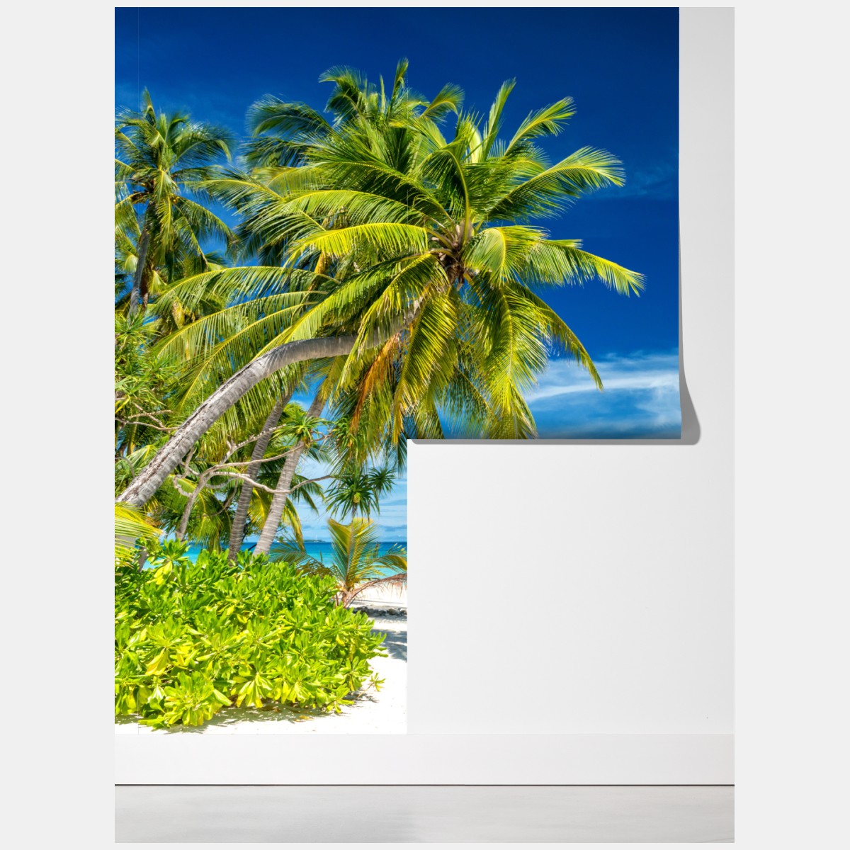 Fototapeta tropikalna turkusowa plaża – Wallissimo® Fototapeta tropikalna turkusowa plaża – Wallissimo®