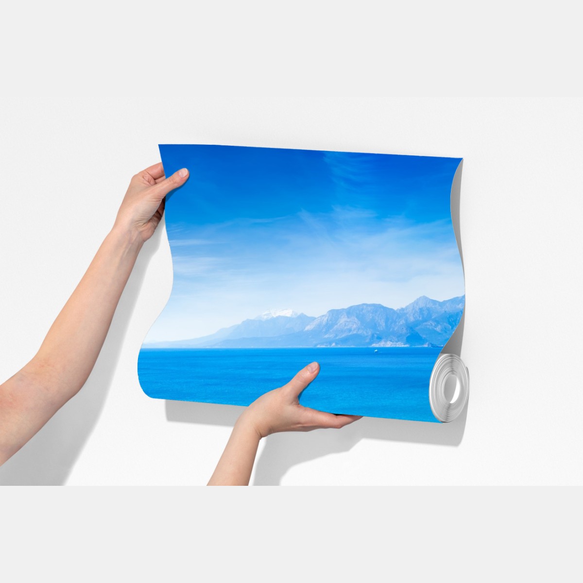 Fototapeta panoramiczna plaża Konyaalti, Antalya – Wallissimo® Fototapeta panoramiczna plaża Konyaalti, Antalya – Wallissimo®