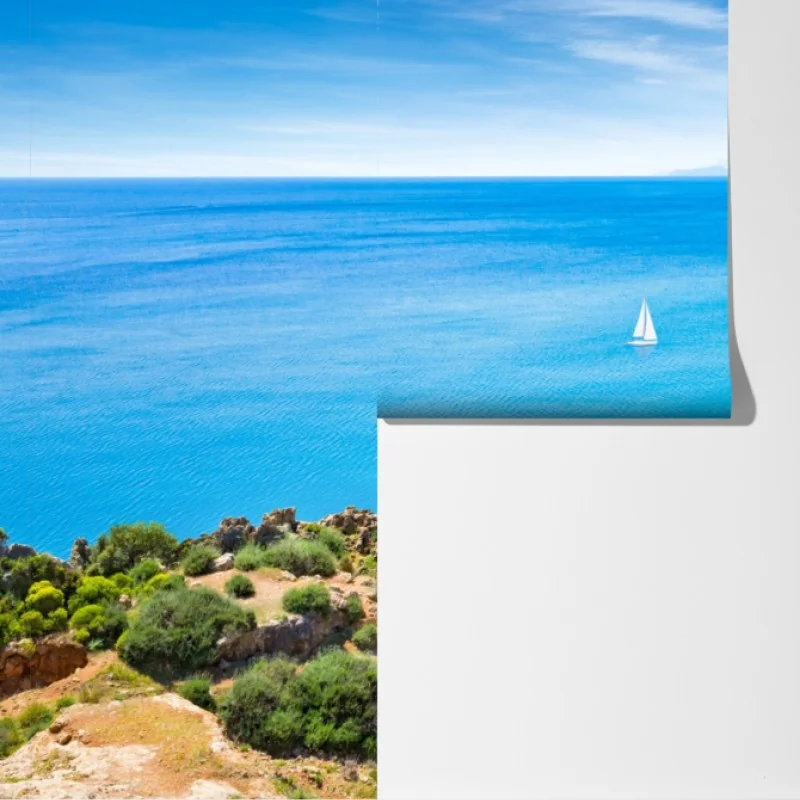 Fototapeta panoramiczna plaża Konyaalti, Antalya – Wallissimo® Fototapeta panoramiczna plaża Konyaalti, Antalya – Wallissimo®