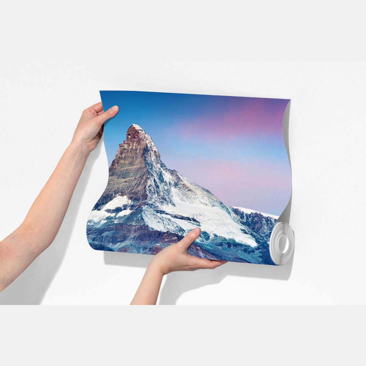 Fototapeta odbicie Matterhorn o świcie – Wallissimo® Fototapeta odbicie Matterhorn o świcie – Wallissimo®