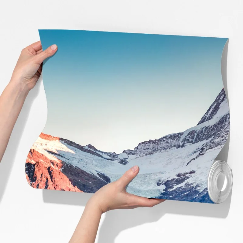 Fototapeta odbicia zachodu słońca nad Bachalpsee, Szwajcaria – Wallissimo® Fototapeta odbicia zachodu słońca nad Bachalpsee, Szwajcaria – Wallissimo®