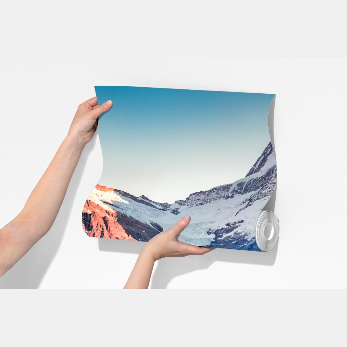 Fototapeta odbicia zachodu słońca nad Bachalpsee, Szwajcaria – Wallissimo® Fototapeta odbicia zachodu słońca nad Bachalpsee, Szwajcaria – Wallissimo®