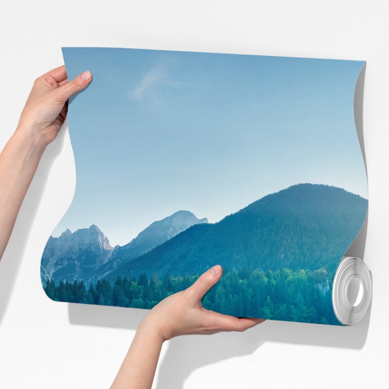 Fototapeta słoneczne jezioro Fusine, Alpy Julijskie – Wallissimo® Fototapeta słoneczne jezioro Fusine, Alpy Julijskie – Wallissimo®