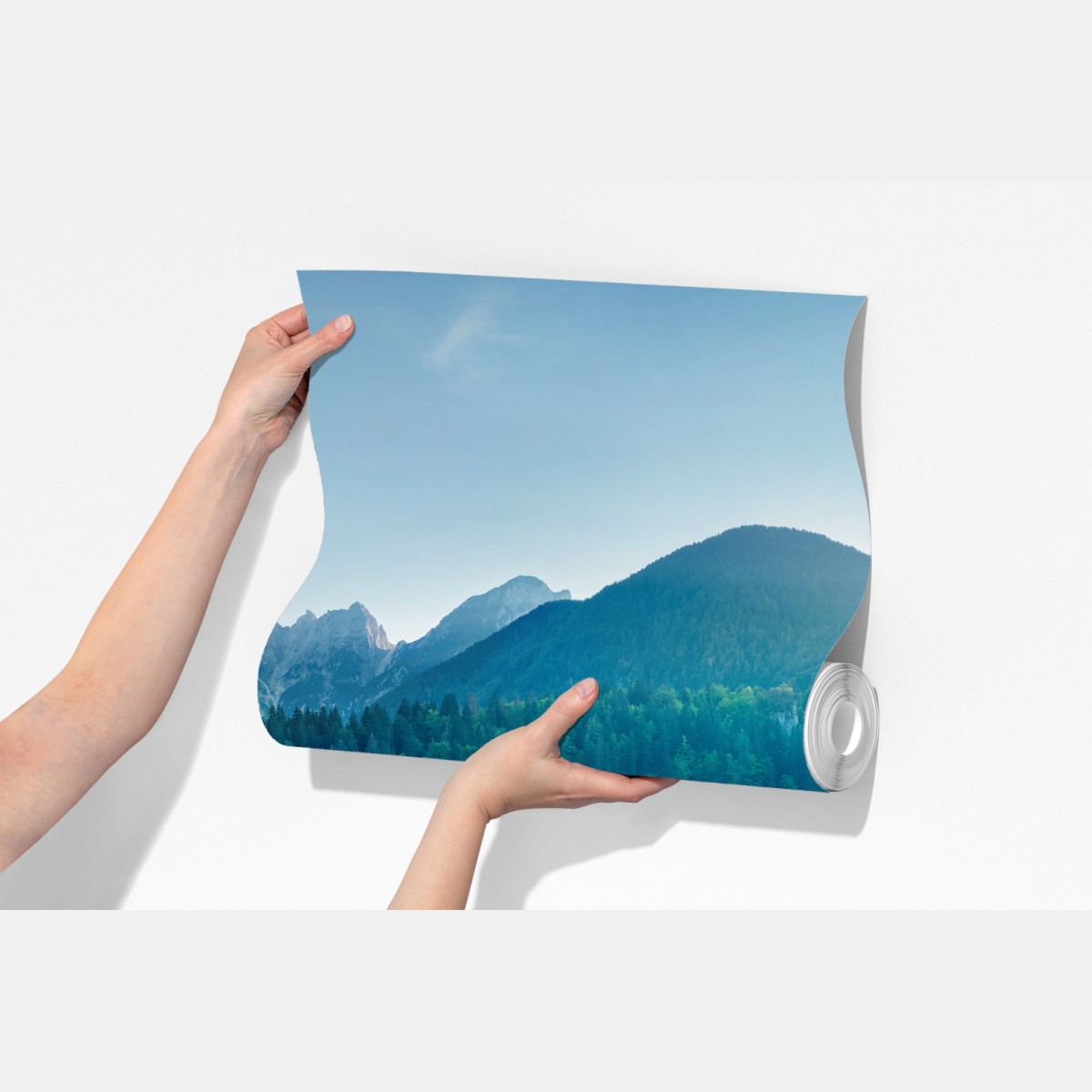 Fototapeta słoneczne jezioro Fusine, Alpy Julijskie – Wallissimo® Fototapeta słoneczne jezioro Fusine, Alpy Julijskie – Wallissimo®