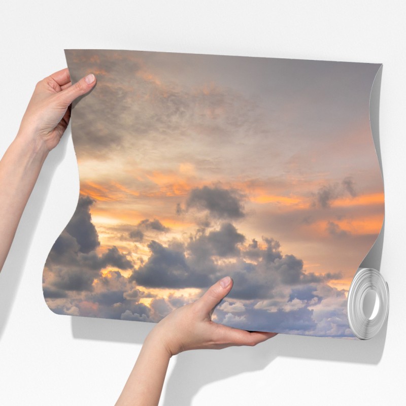 Fototapeta zachód słońca nad wydmami – Wallissimo® Fototapeta zachód słońca nad wydmami – Wallissimo®