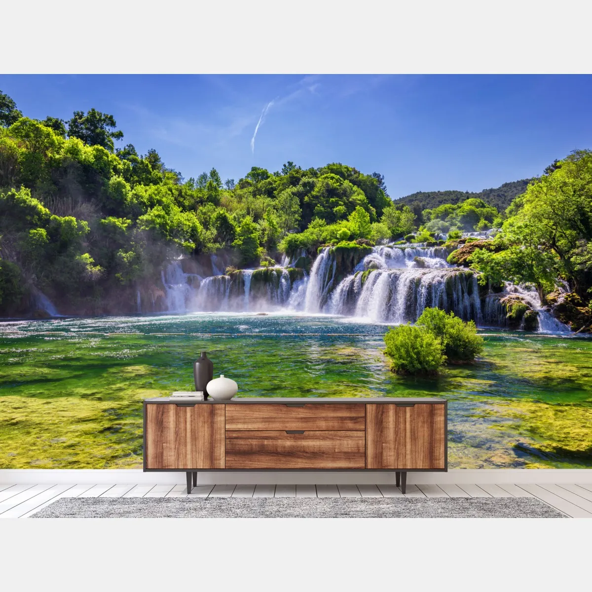 Fototapeta Skradinski Buk wodospad w Parku Narodowym Krka – Wallissimo® Fototapeta Skradinski Buk wodospad w Parku Narodowym Krka – Wallissimo®