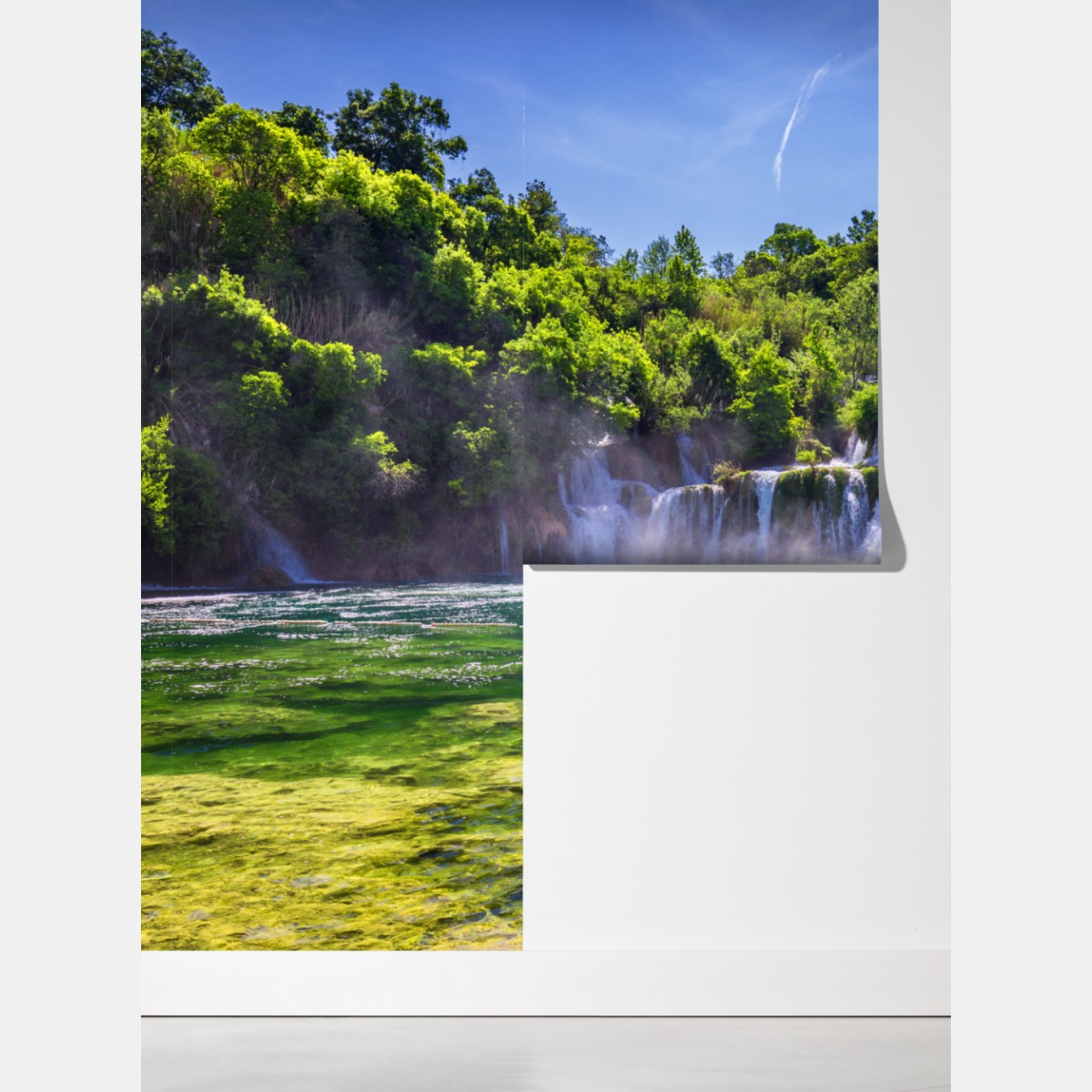 Fototapeta Skradinski Buk wodospad w Parku Narodowym Krka – Wallissimo® Fototapeta Skradinski Buk wodospad w Parku Narodowym Krka – Wallissimo®