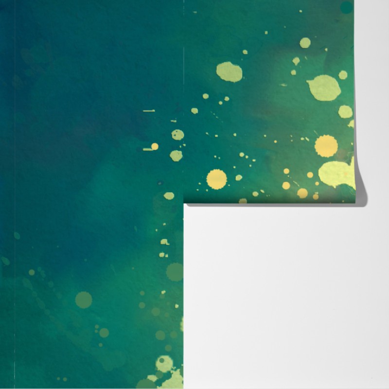 Fototapeta turkusowy wybuch akwareli abstrakcja – Wallissimo® Fototapeta turkusowy wybuch akwareli abstrakcja – Wallissimo®