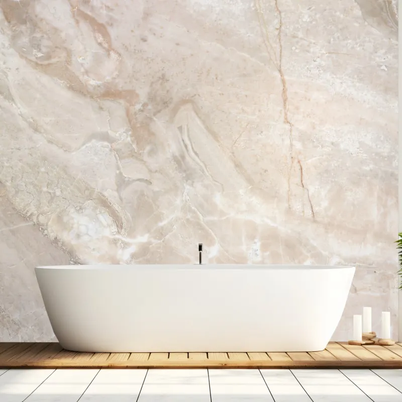 Wall mural beige marble texture artwork