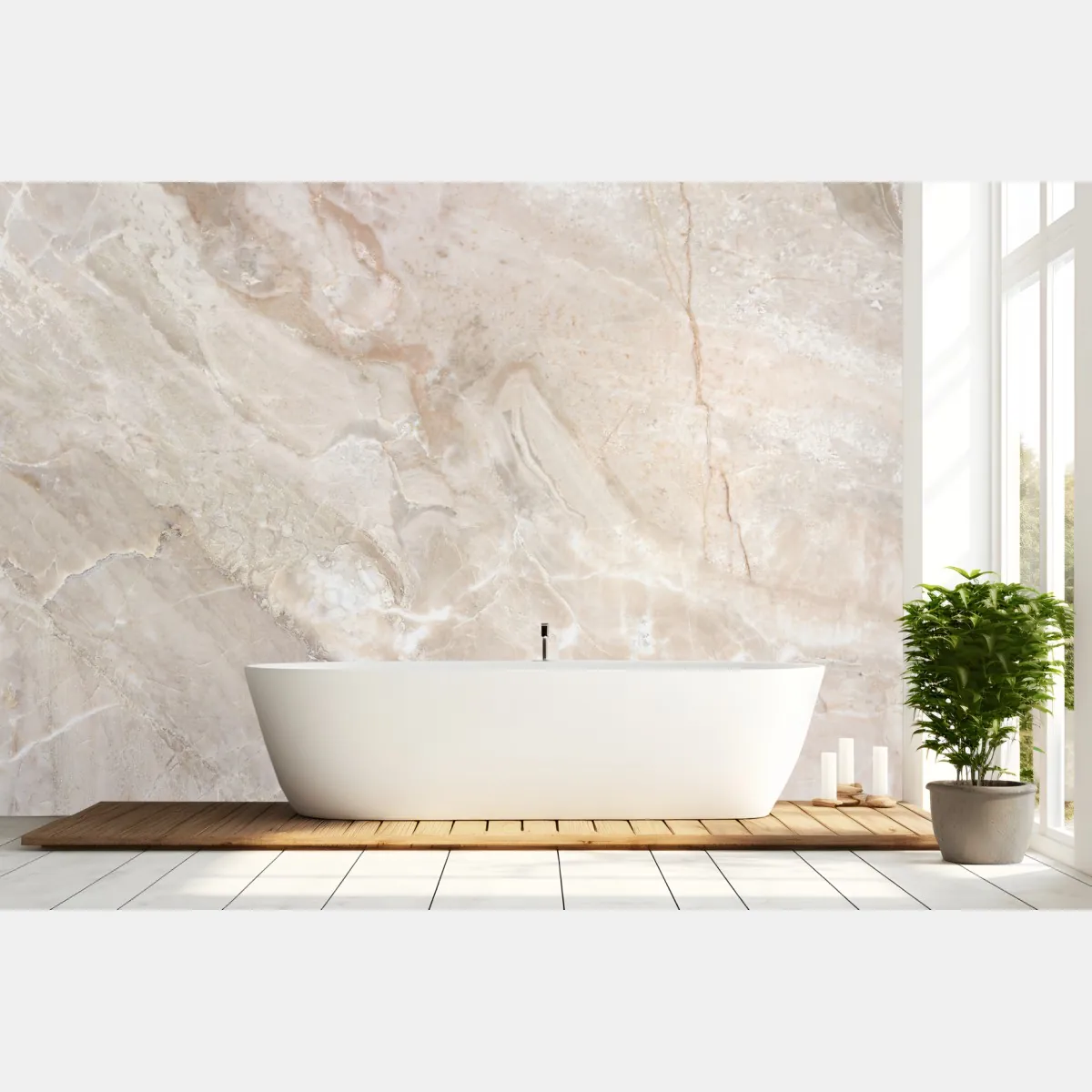 Fototapeta beżowa tekstura marmuru – Wallissimo® Fototapeta beżowa tekstura marmuru – Wallissimo®
