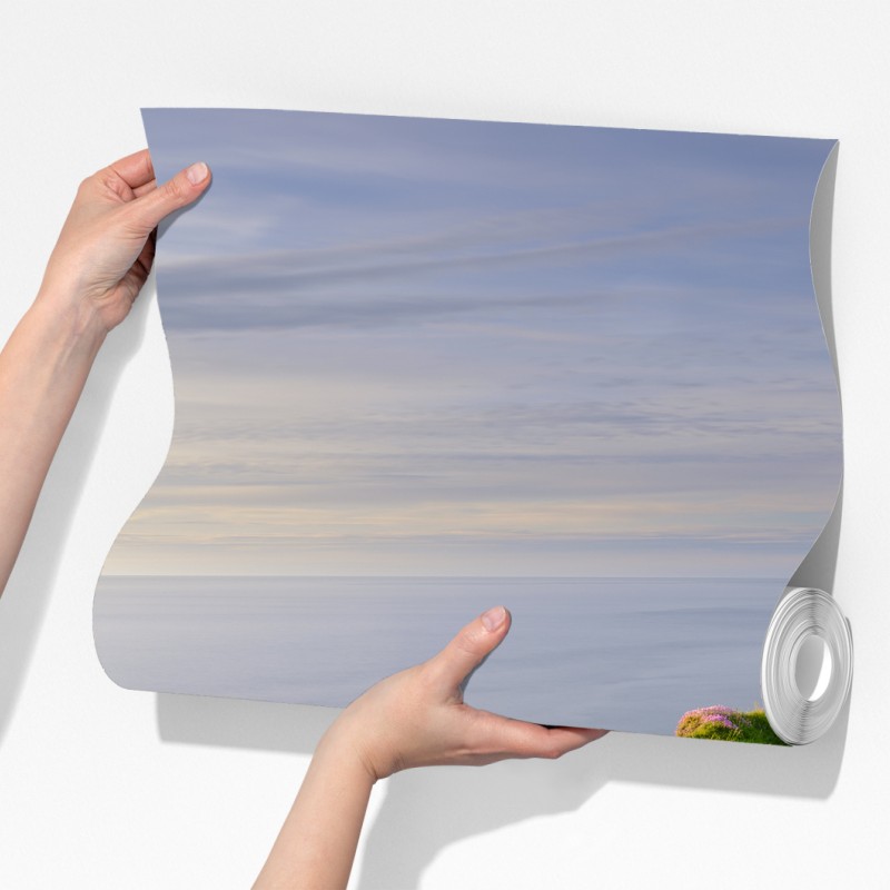 Fototapeta zatoka Ceibwr ścieżka nadmorska o zmierzchu – Wallissimo® Fototapeta zatoka Ceibwr ścieżka nadmorska o zmierzchu – Wallissimo®