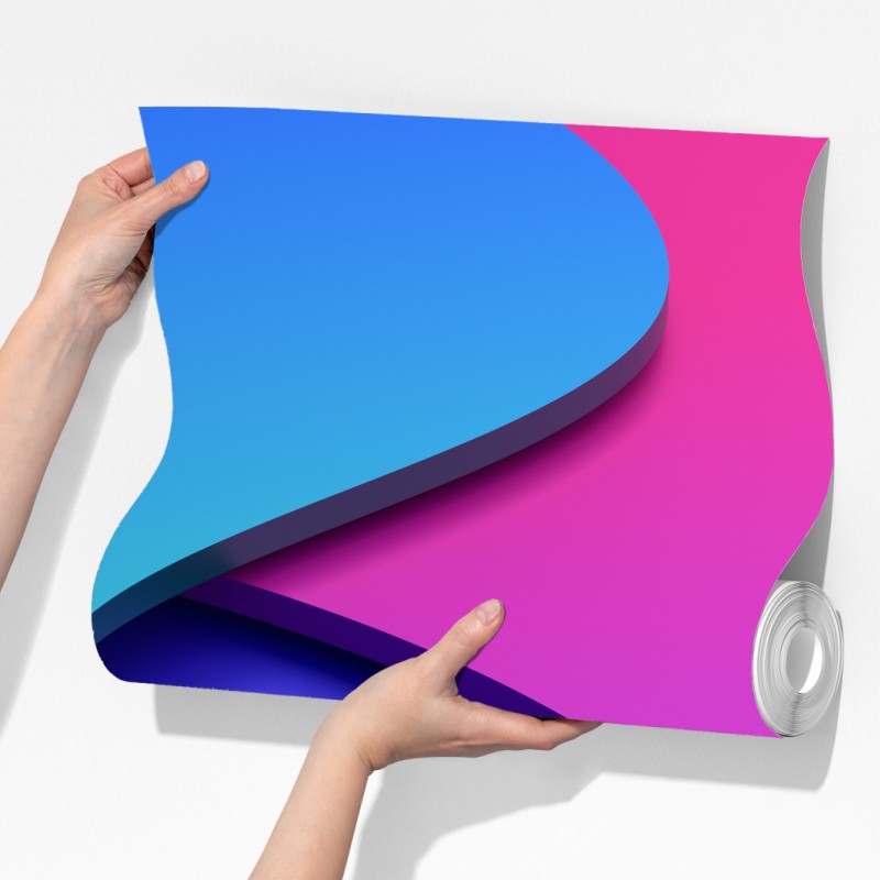 Fototapeta żywe abstrakcyjne krzywe 3d – Wallissimo® Fototapeta żywe abstrakcyjne krzywe 3d – Wallissimo®