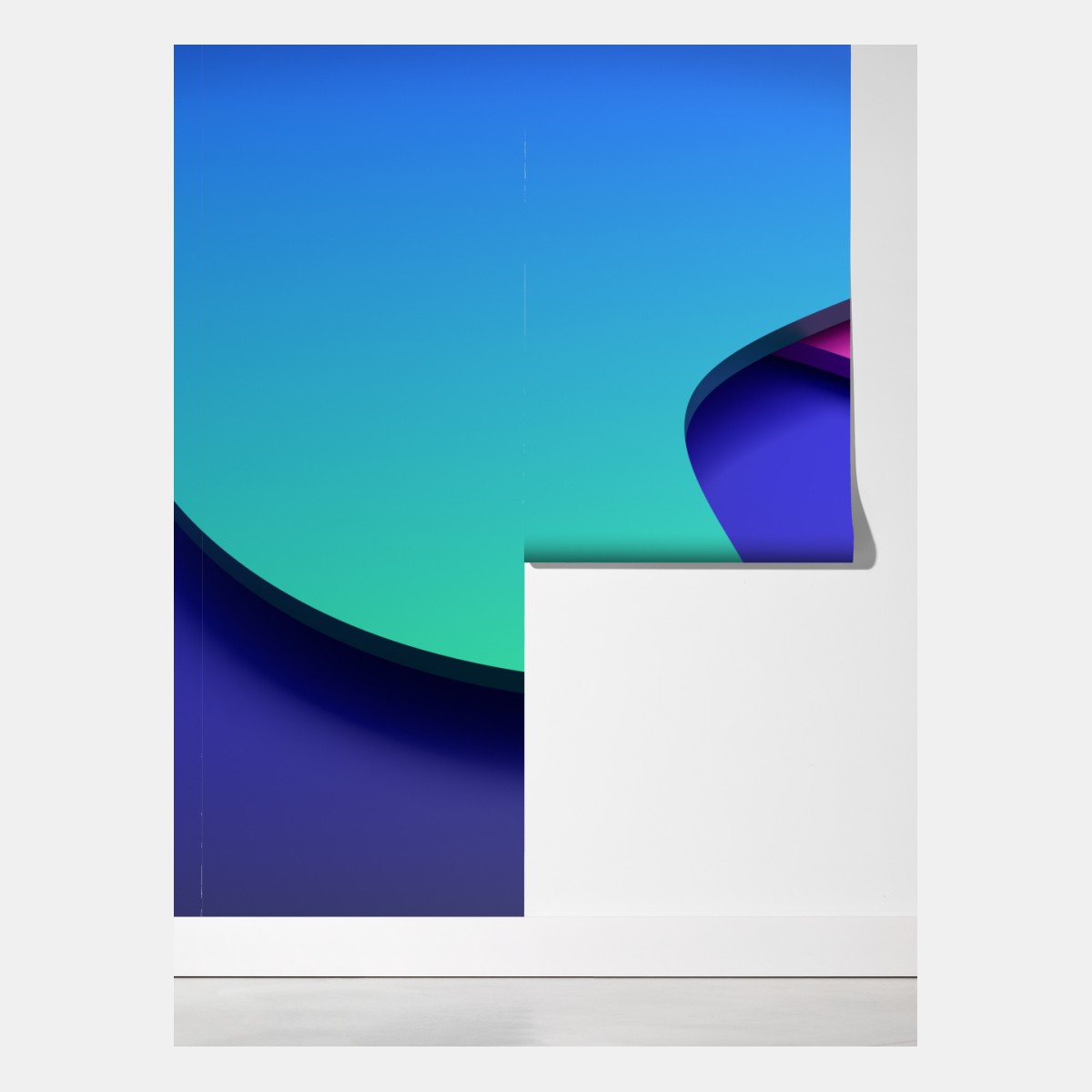 Fototapeta żywe abstrakcyjne krzywe 3d – Wallissimo® Fototapeta żywe abstrakcyjne krzywe 3d – Wallissimo®