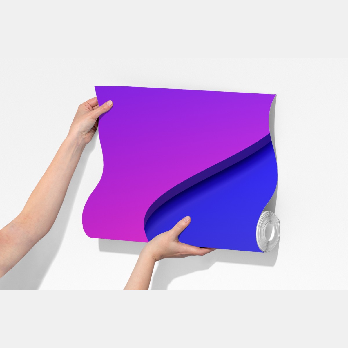 Fototapeta wibrujące fioletowo-niebieskie abstrakcyjne kształty 3d – Wallissimo® Fototapeta wibrujące fioletowo-niebieskie abstrakcyjne kształty 3d – Wallissimo®