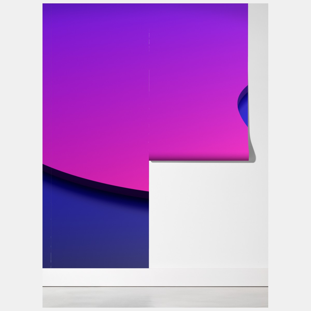 Fototapeta wibrujące fioletowo-niebieskie abstrakcyjne kształty 3d – Wallissimo® Fototapeta wibrujące fioletowo-niebieskie abstrakcyjne kształty 3d – Wallissimo®