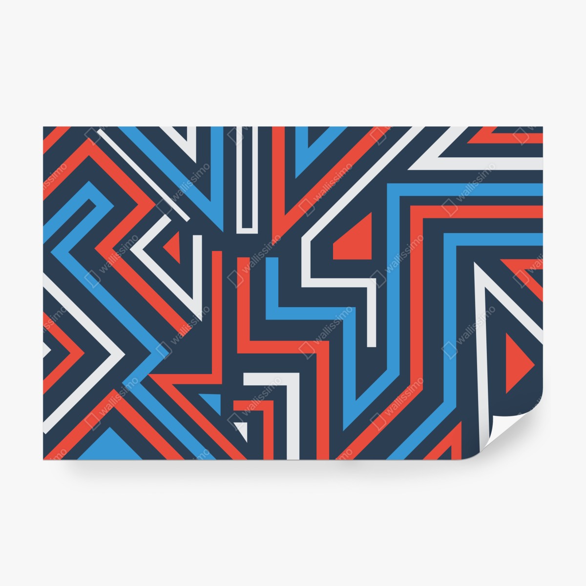 Fototapeta odważne geometryczne linie – Wallissimo® Fototapeta odważne geometryczne linie – Wallissimo®