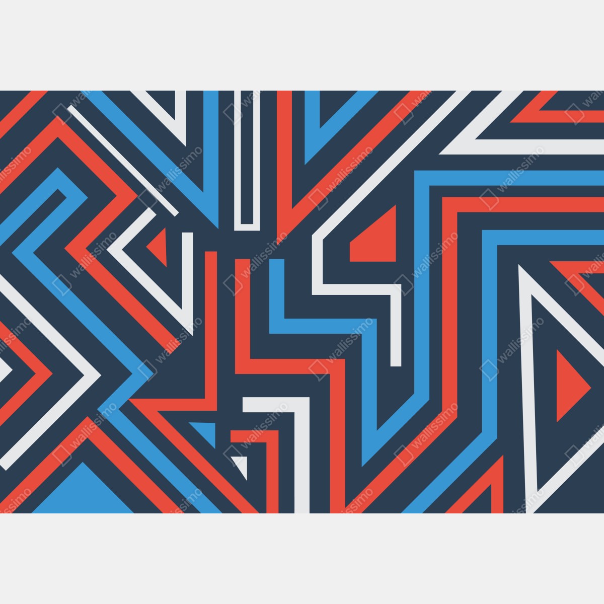 Fototapeta odważne geometryczne linie – Wallissimo® Fototapeta odważne geometryczne linie – Wallissimo®