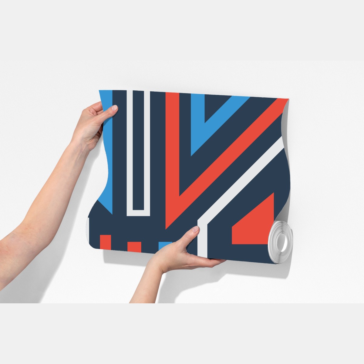 Fototapeta odważne geometryczne linie – Wallissimo® Fototapeta odważne geometryczne linie – Wallissimo®