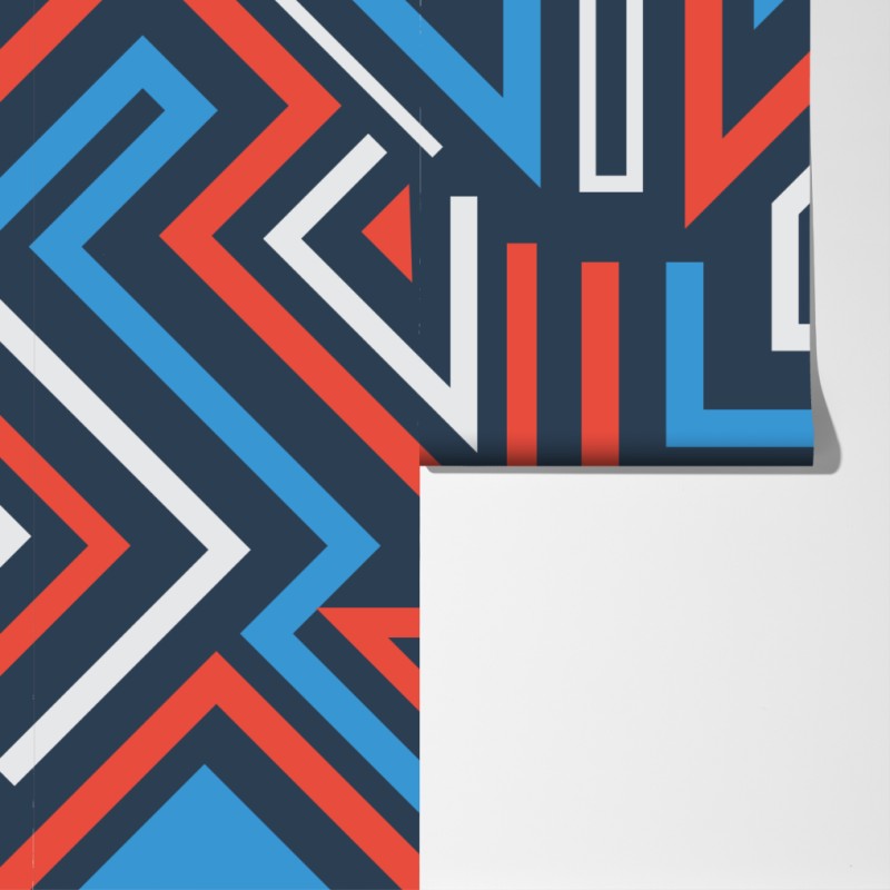 Fototapeta odważne geometryczne linie – Wallissimo® Fototapeta odważne geometryczne linie – Wallissimo®