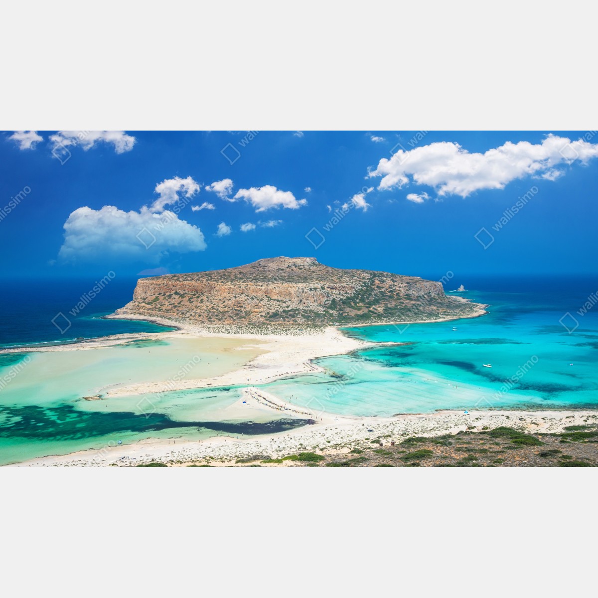 Fototapeta Balos plaża i turkusowa laguna – Wallissimo® Fototapeta Balos plaża i turkusowa laguna – Wallissimo®