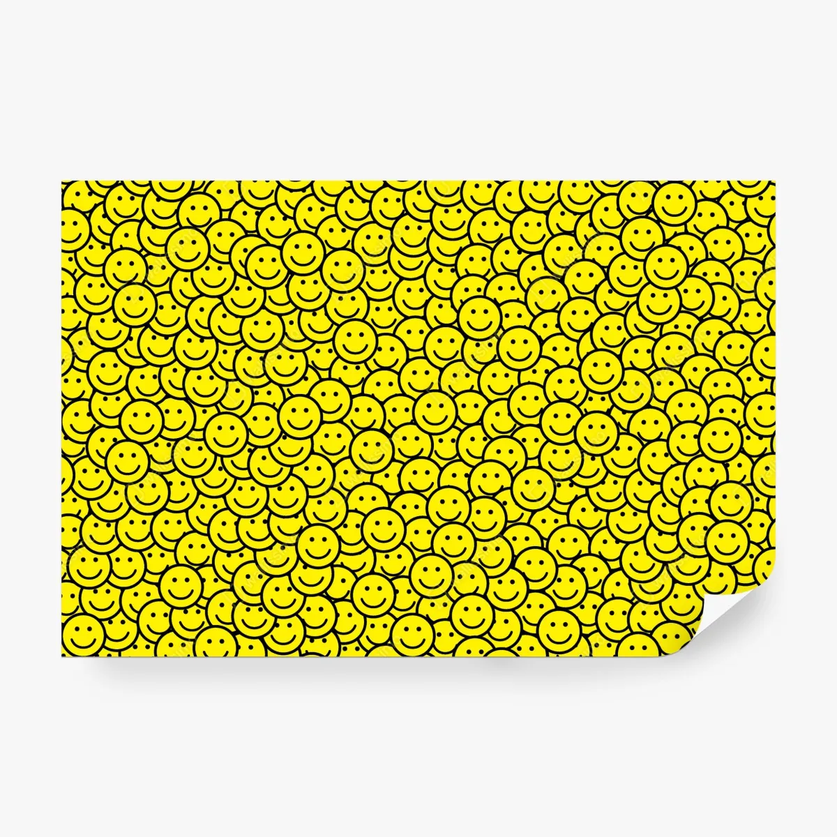 Fototapeta wzór z uśmiechniętymi buźkami – Wallissimo® Fototapeta wzór z uśmiechniętymi buźkami – Wallissimo®