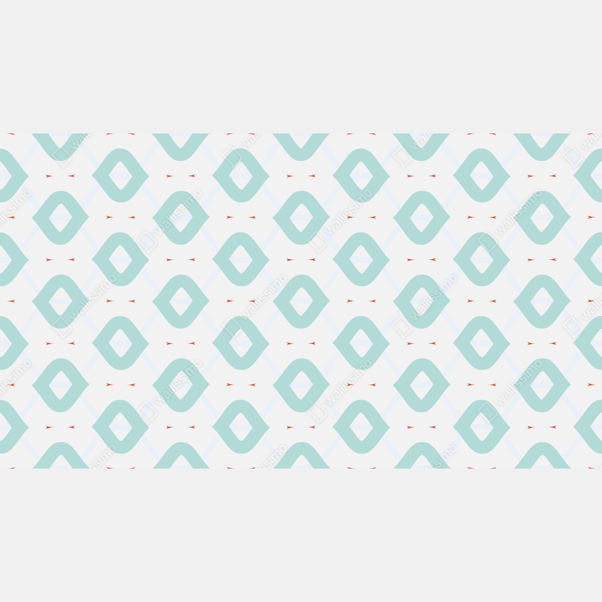 Fototapeta turkusowy geometryczny wzór rombów – Wallissimo® Fototapeta turkusowy geometryczny wzór rombów – Wallissimo®