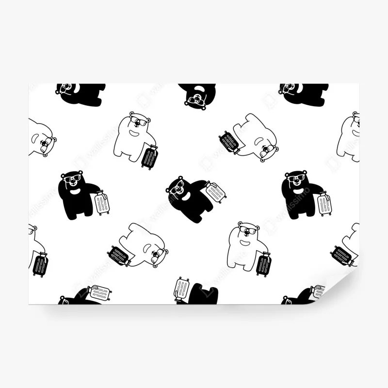 Fototapeta poranne światło w lesie – Wallissimo®