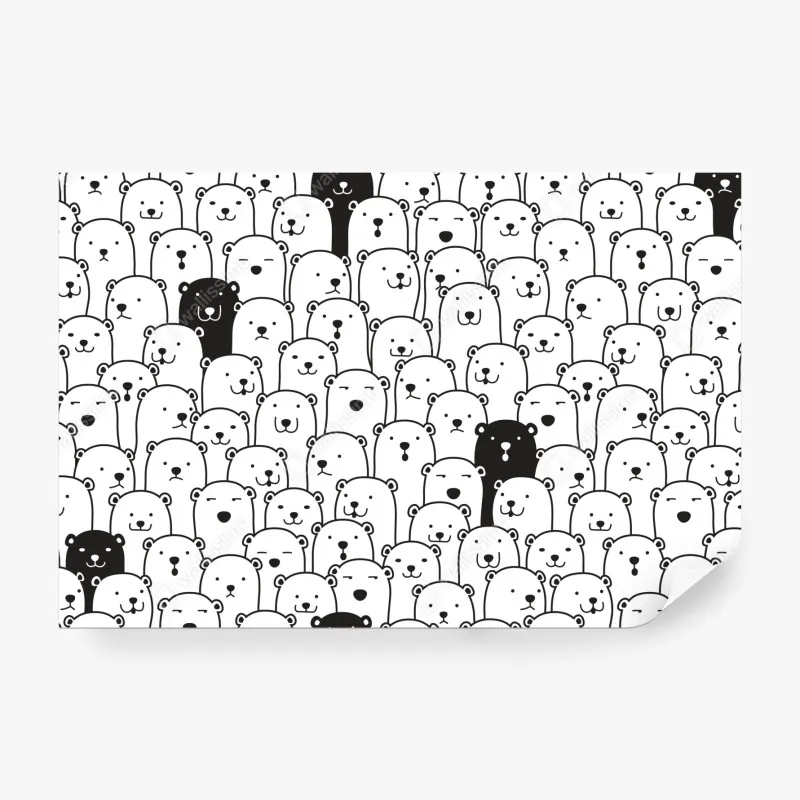 Fototapeta wzór botaniczny liści monstery – Wallissimo®