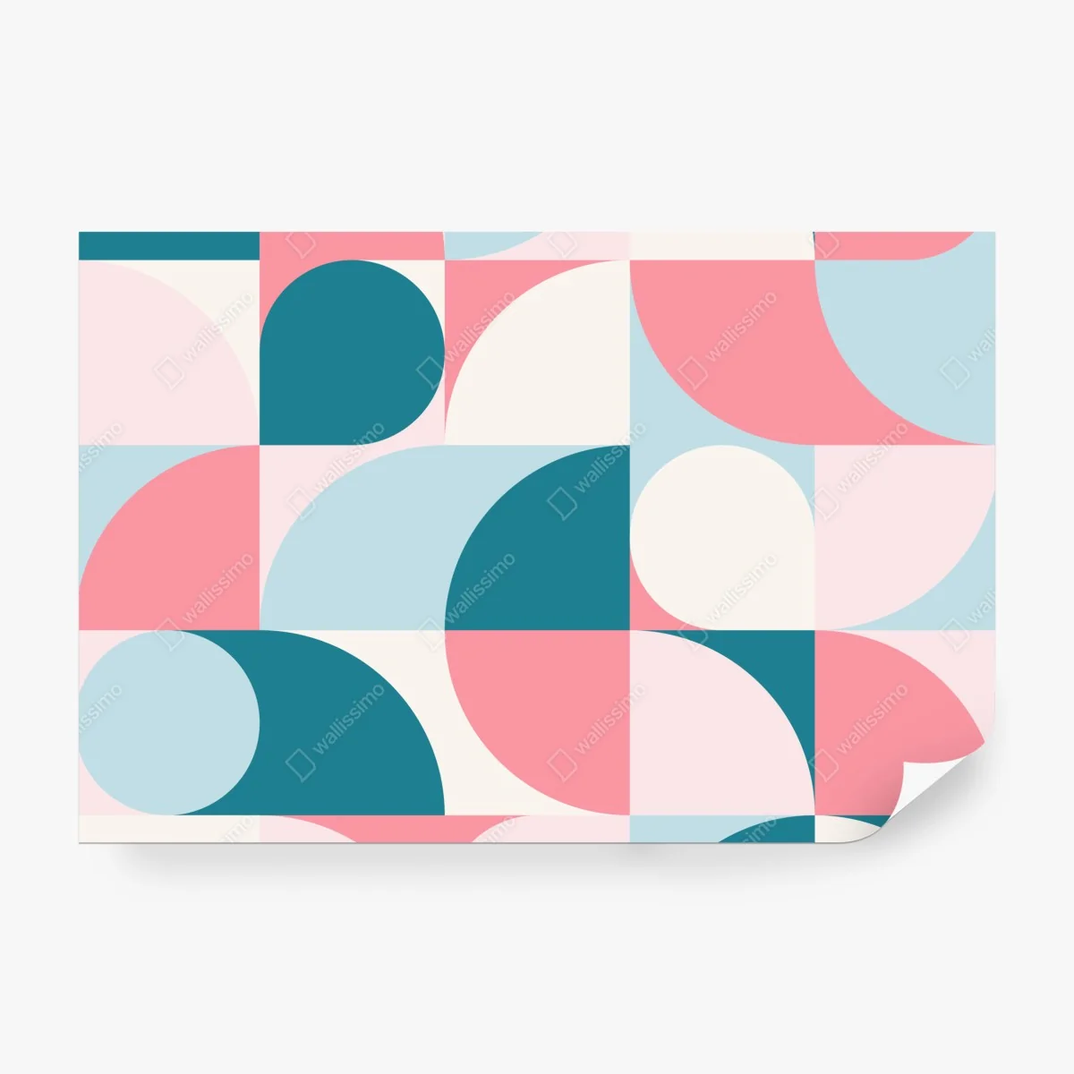 Fototapeta pastelowa geometryczna mozaika – Wallissimo® Fototapeta pastelowa geometryczna mozaika – Wallissimo®