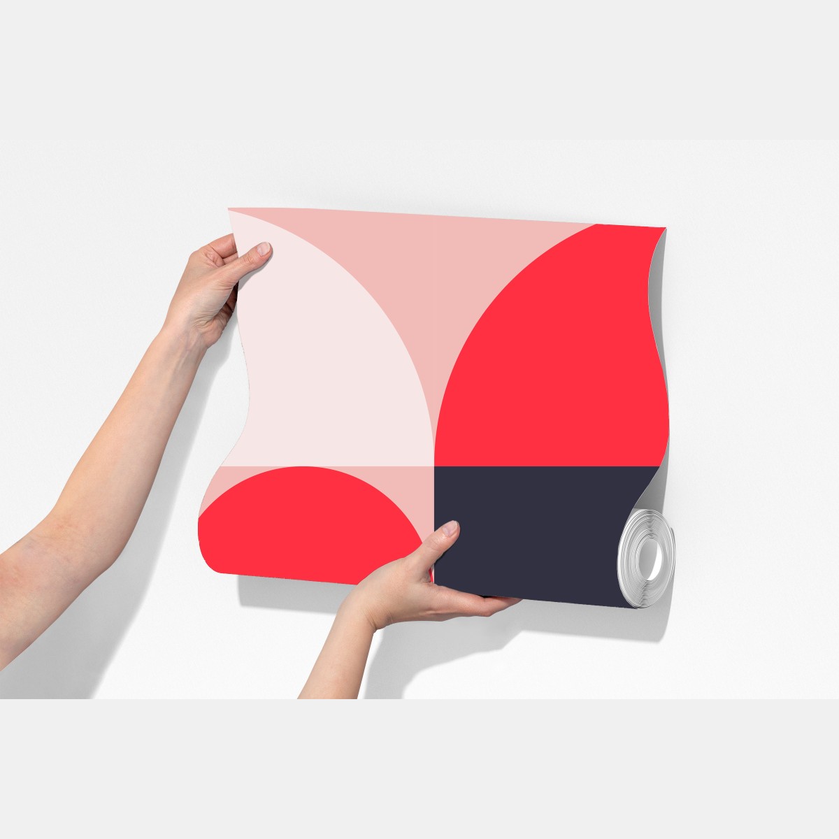 Fototapeta geometryczna pastelowa kompozycja – Wallissimo® Fototapeta geometryczna pastelowa kompozycja – Wallissimo®