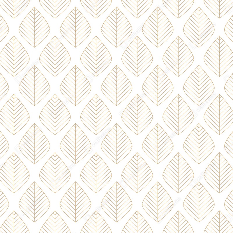 Fototapeta elegancki złoty geometryczny wzór liści – Wallissimo® Fototapeta elegancki złoty geometryczny wzór liści – Wallissimo®