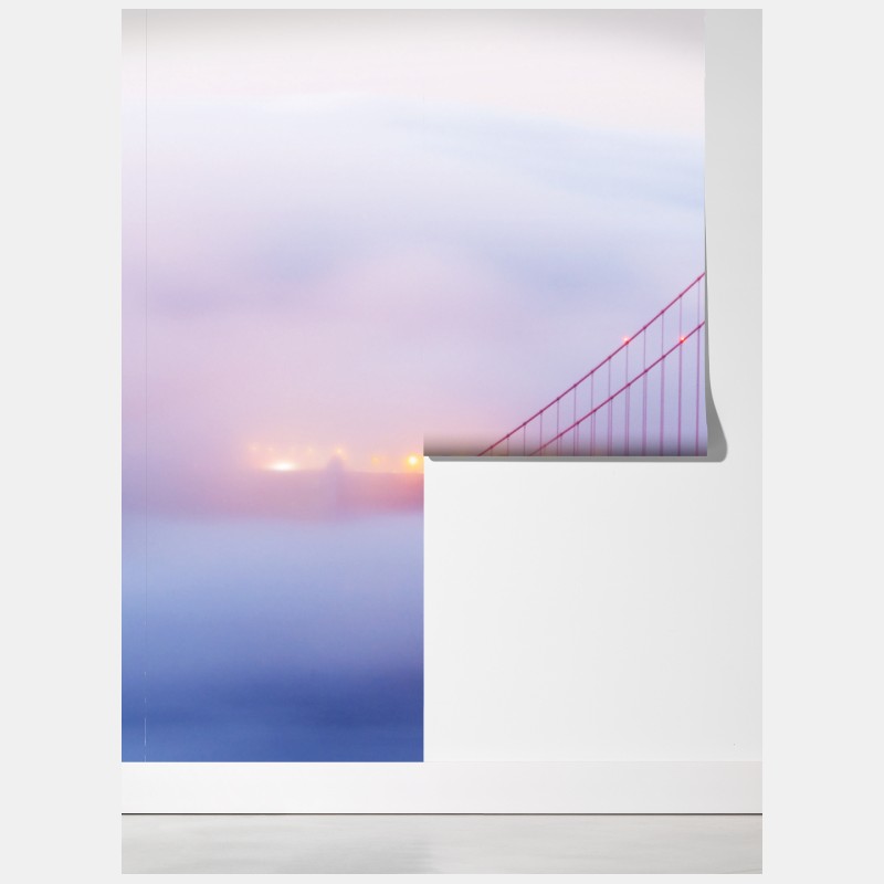 Fototapeta Golden Gate most we mgle – Wallissimo® Fototapeta Golden Gate most we mgle – Wallissimo®