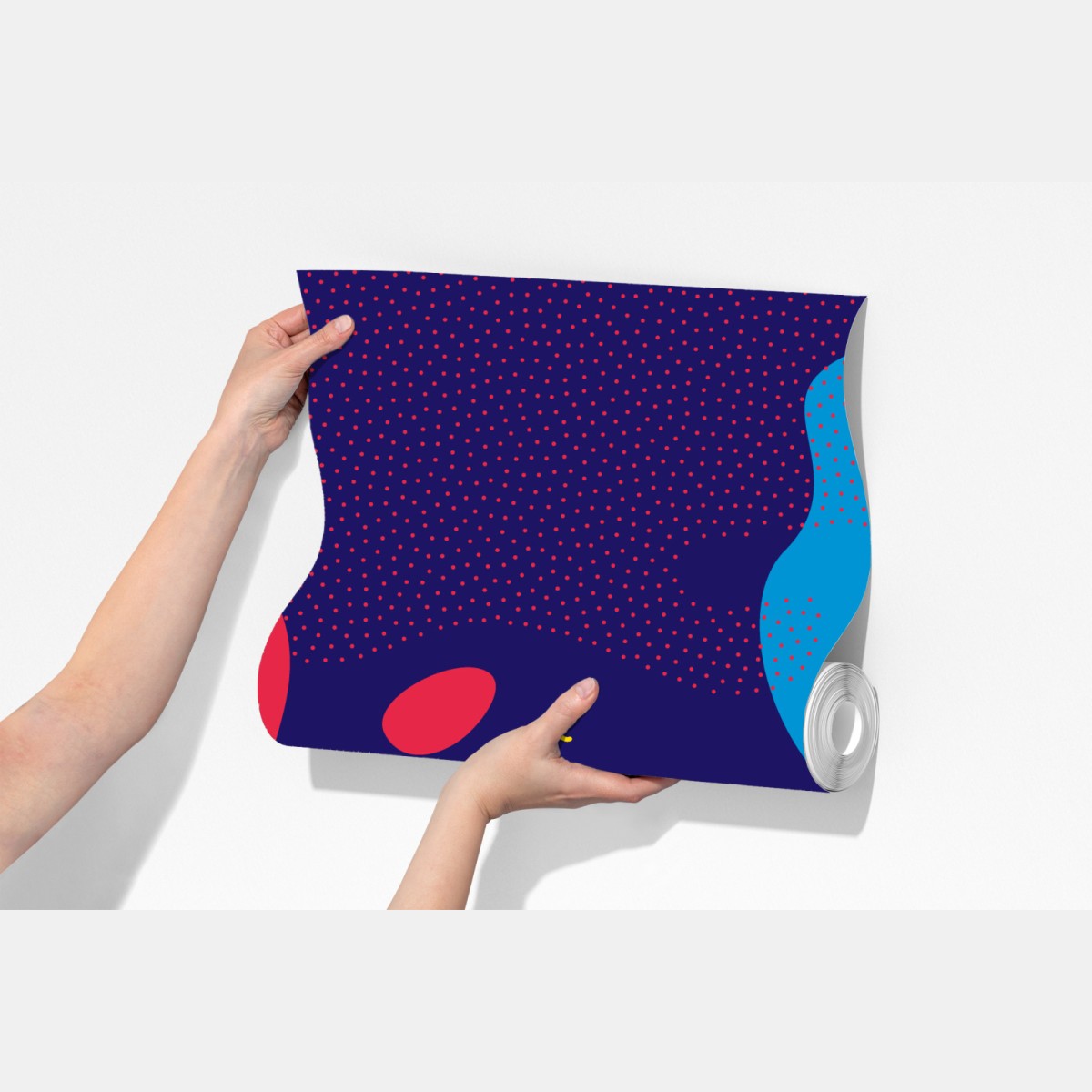 Fototapeta żywy abstrakcyjny wzór kształtów – Wallissimo® Fototapeta żywy abstrakcyjny wzór kształtów – Wallissimo®