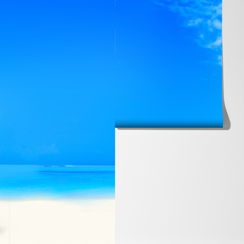 Fototapeta tropikalna turkusowa plaża – Wallissimo® Fototapeta tropikalna turkusowa plaża – Wallissimo®