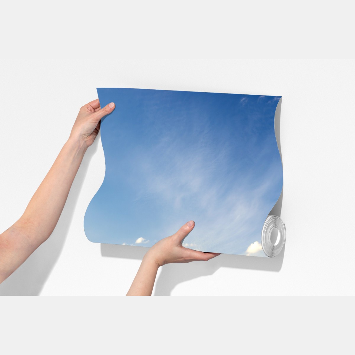 Fototapeta wiosenna zielona panorama łąki – Wallissimo® Fototapeta wiosenna zielona panorama łąki – Wallissimo®