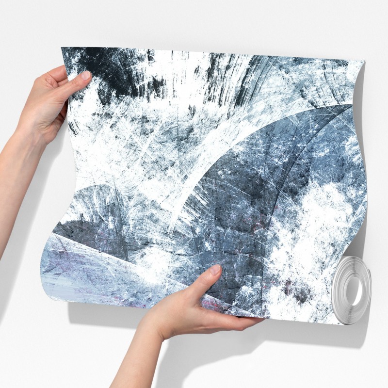 Fototapeta dynamiczna czerwona i biała abstrakcyjna kompozycja – Wallissimo® Fototapeta dynamiczna czerwona i biała abstrakcyjna kompozycja – Wallissimo®