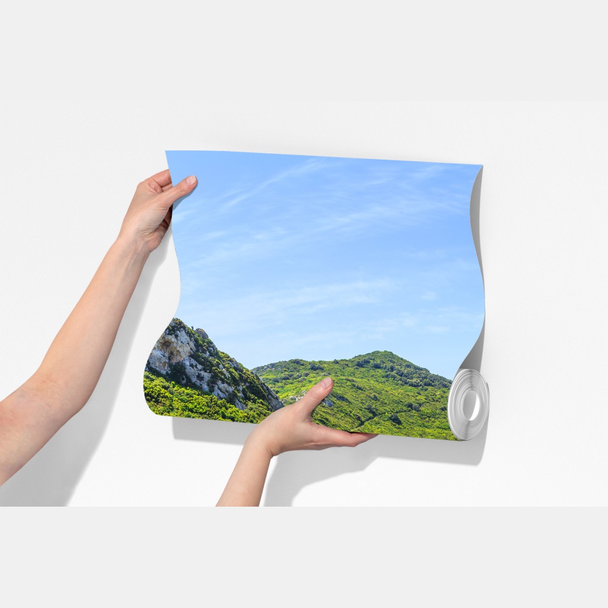 Fototapeta turkusowa zatoka na wyspie – Wallissimo® Fototapeta turkusowa zatoka na wyspie – Wallissimo®