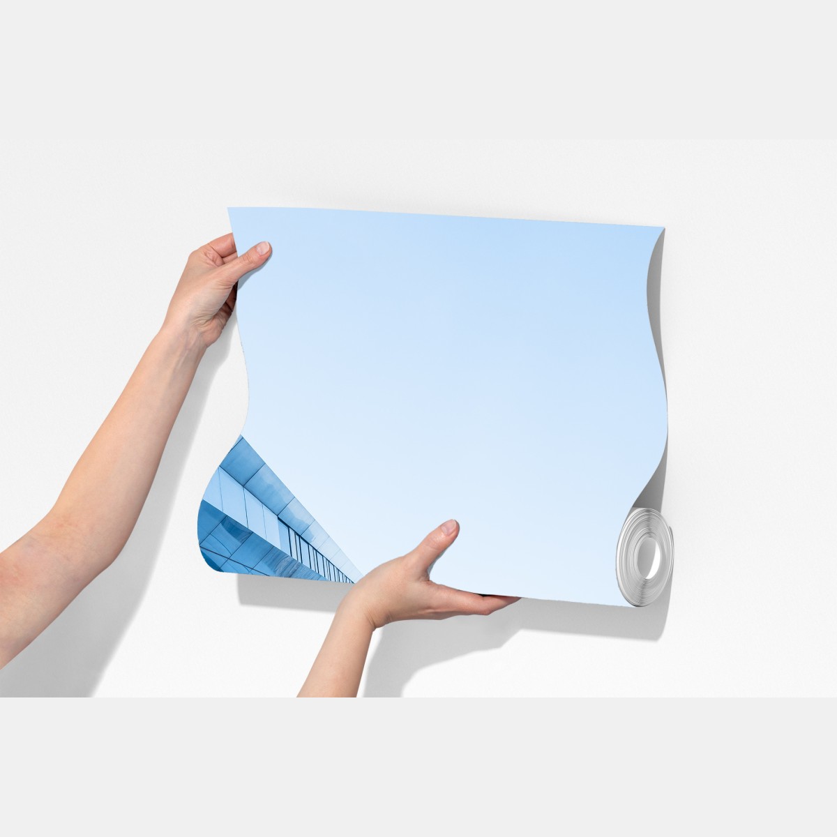 Fototapeta nowoczesna niebieska szklana elewacja – Wallissimo® Fototapeta nowoczesna niebieska szklana elewacja – Wallissimo®