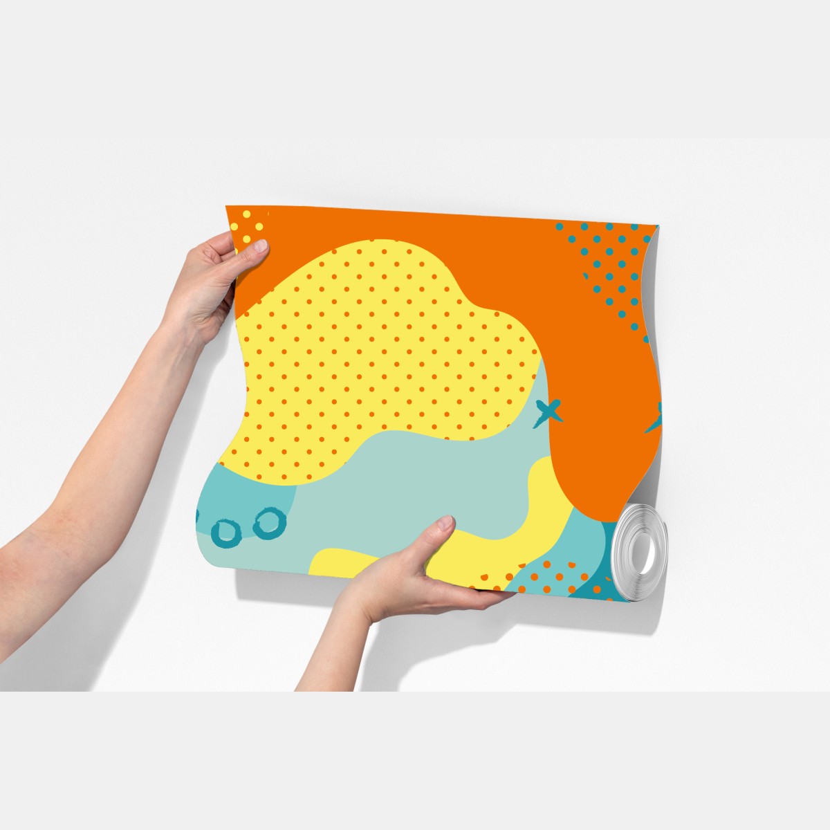 Fototapeta żywy abstrakcyjny motyw pop-art – Wallissimo® Fototapeta żywy abstrakcyjny motyw pop-art – Wallissimo®