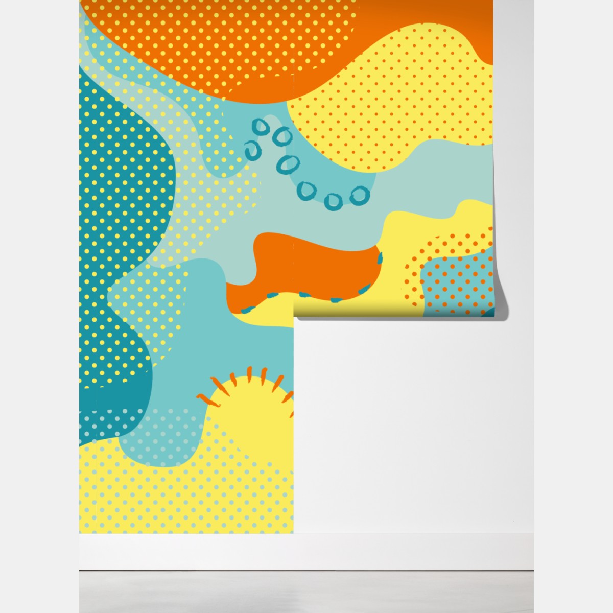 Fototapeta żywy abstrakcyjny motyw pop-art – Wallissimo® Fototapeta żywy abstrakcyjny motyw pop-art – Wallissimo®