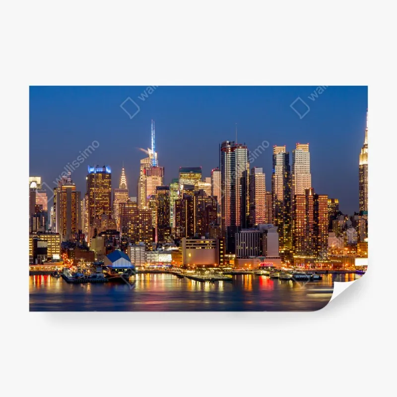 Fototapeta Góra Fuji poranne odbicie nad jeziorem – Wallissimo®