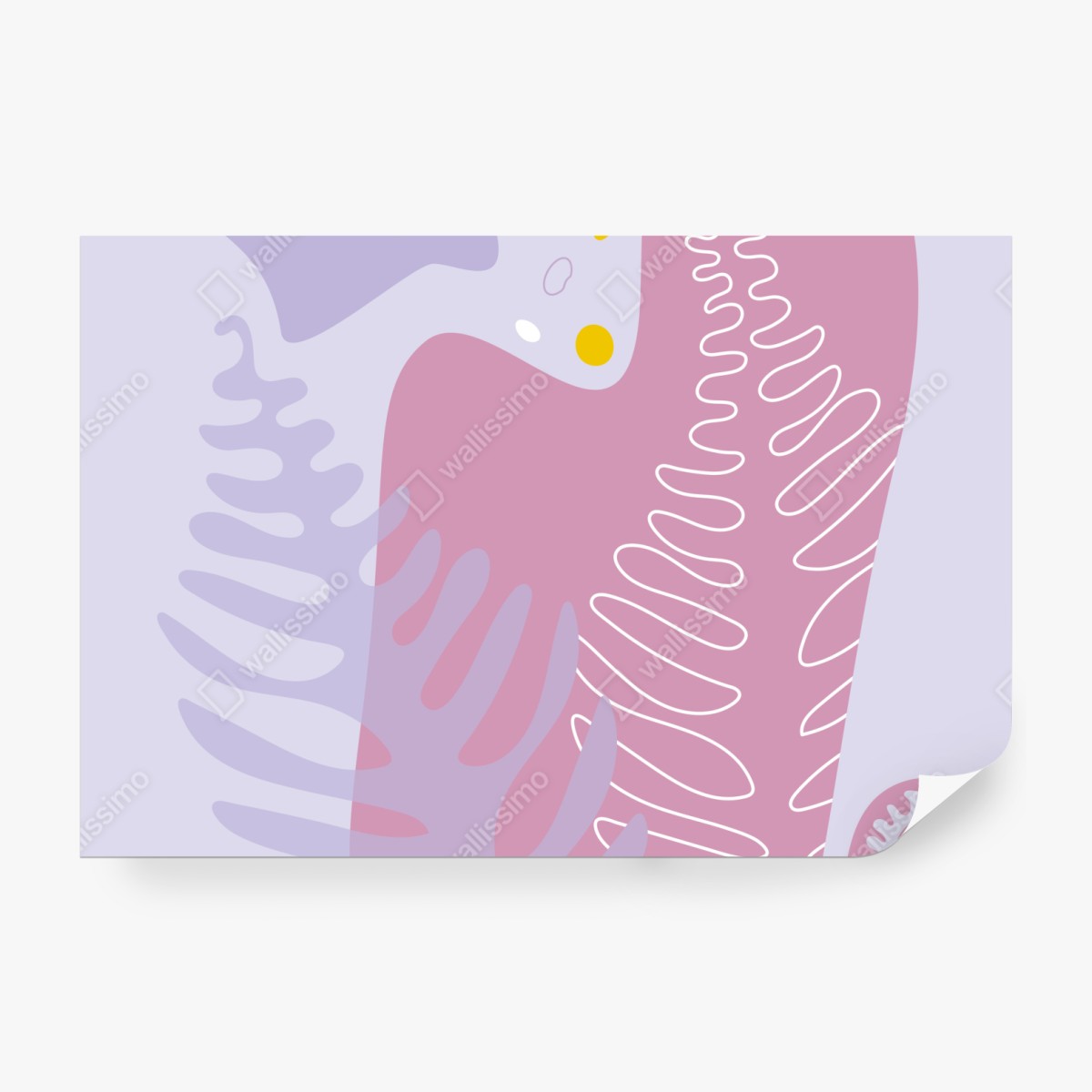 Fototapeta delikatna pastelowa kompozycja botaniczna – Wallissimo® Fototapeta delikatna pastelowa kompozycja botaniczna – Wallissimo®