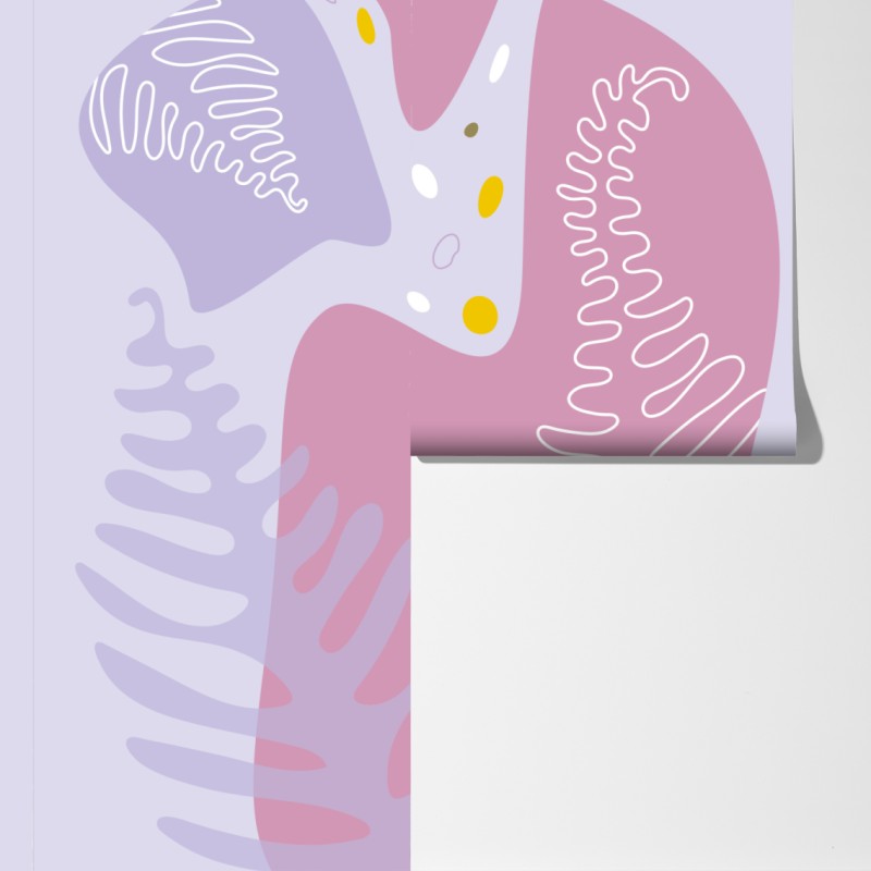 Fototapeta delikatna pastelowa kompozycja botaniczna – Wallissimo® Fototapeta delikatna pastelowa kompozycja botaniczna – Wallissimo®