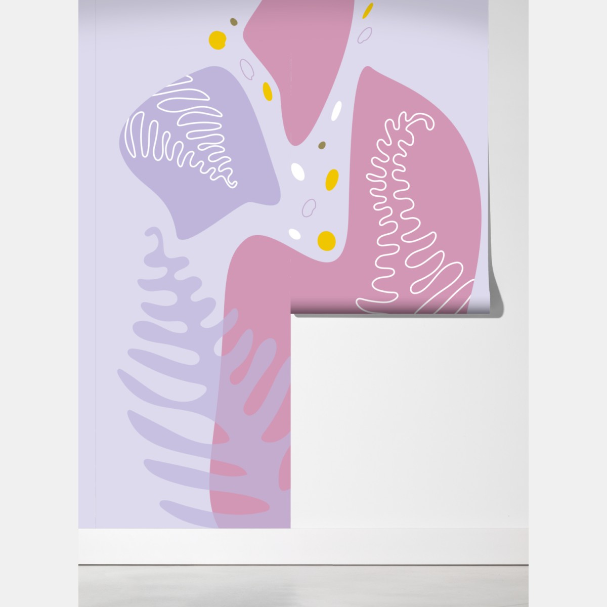 Fototapeta delikatna pastelowa kompozycja botaniczna – Wallissimo® Fototapeta delikatna pastelowa kompozycja botaniczna – Wallissimo®