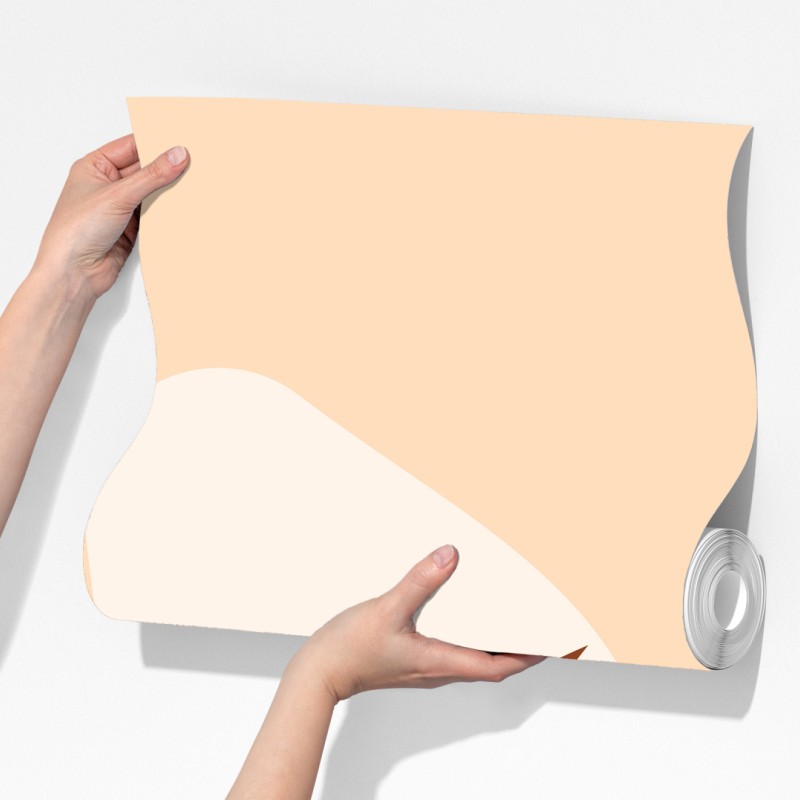 Fototapeta ziemiste abstrakcyjne liście – Wallissimo® Fototapeta ziemiste abstrakcyjne liście – Wallissimo®