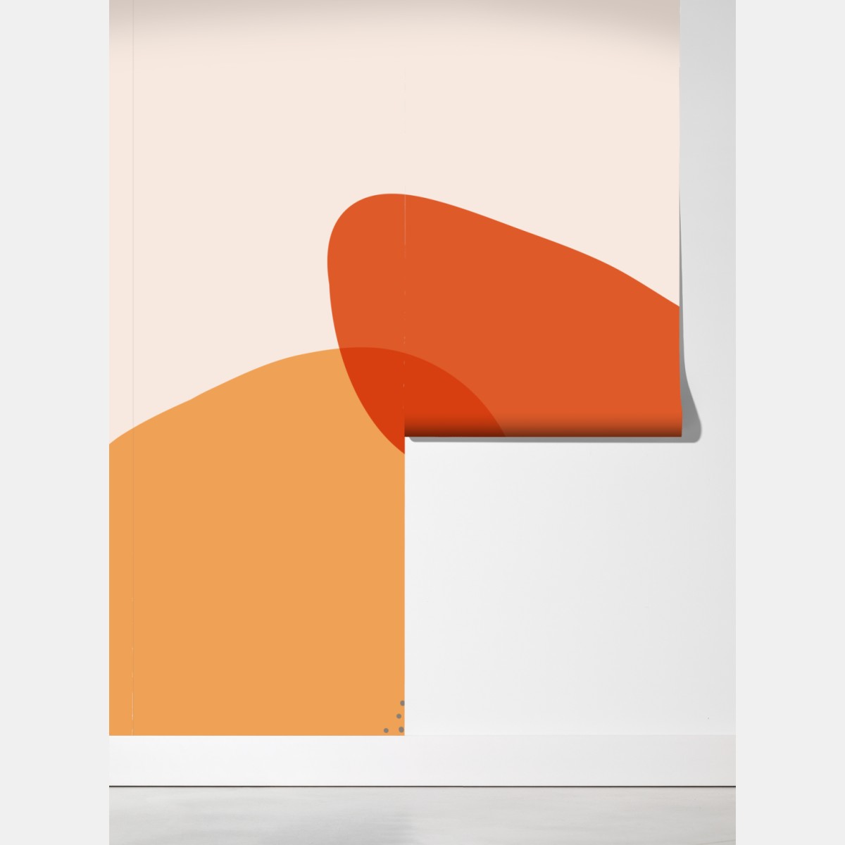 Fototapeta ciepłe abstrakcyjne formy – Wallissimo® Fototapeta ciepłe abstrakcyjne formy – Wallissimo®