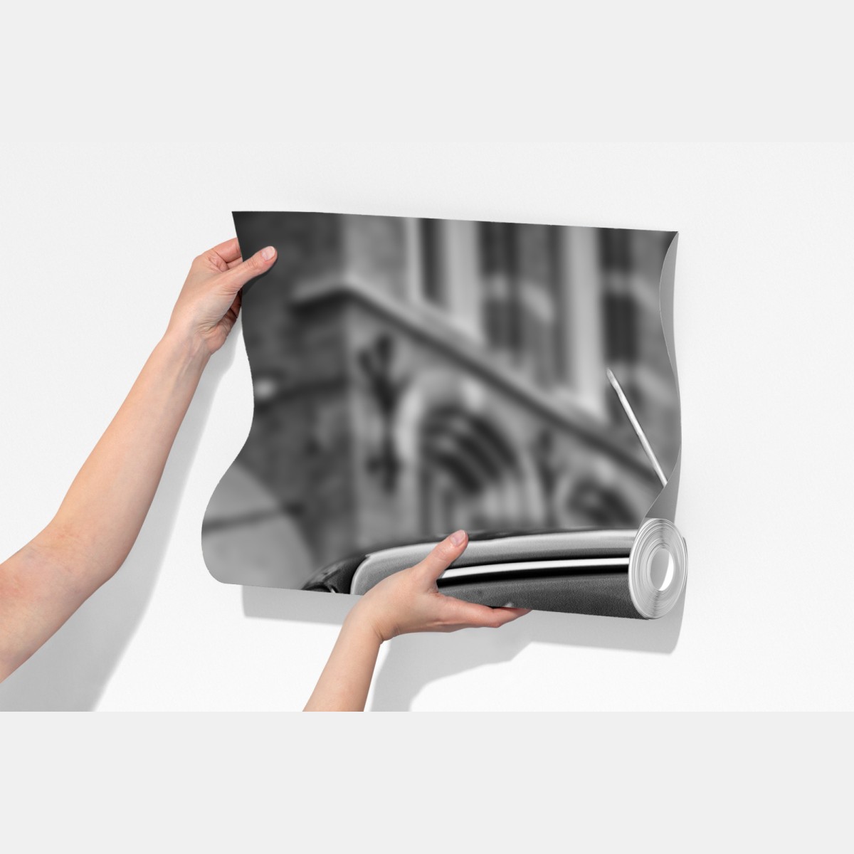 Fototapeta zabytkowy klasyczny samochód na brukowanej ulicy – Wallissimo® Fototapeta zabytkowy klasyczny samochód na brukowanej ulicy – Wallissimo®